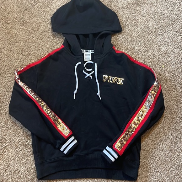 RARE! limited edition rose blink PINK sweater - Picture 2 of 2